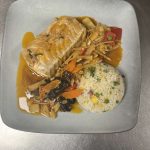 3 Ft. poisson aux gingembre